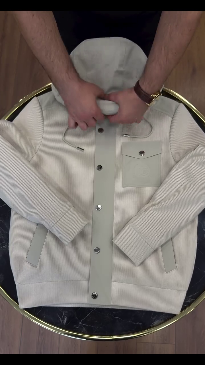 Self Design Hooded Bomber Jacket