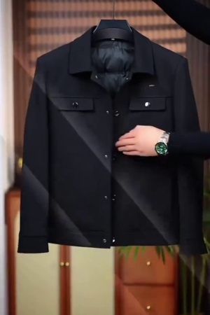 Trendy Ravishing Men Jackets black